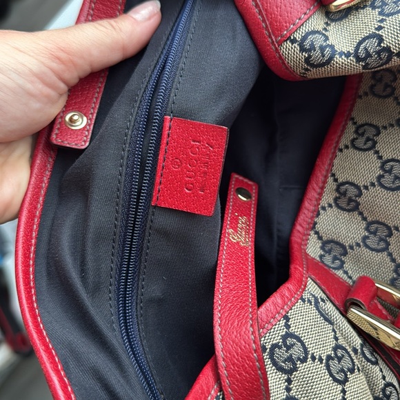 Gucci monogram hadbag - Picture 6 of 7